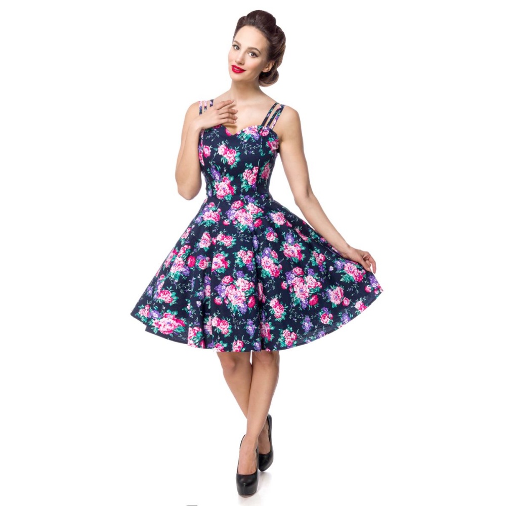 Belsira - Floral Korte jurk - Multicolours